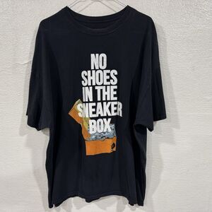 NO SHOES IN SNEAKER BOX Jay Z  Reasonable Doubt Rap T-Shirt Money Cash Tee Black